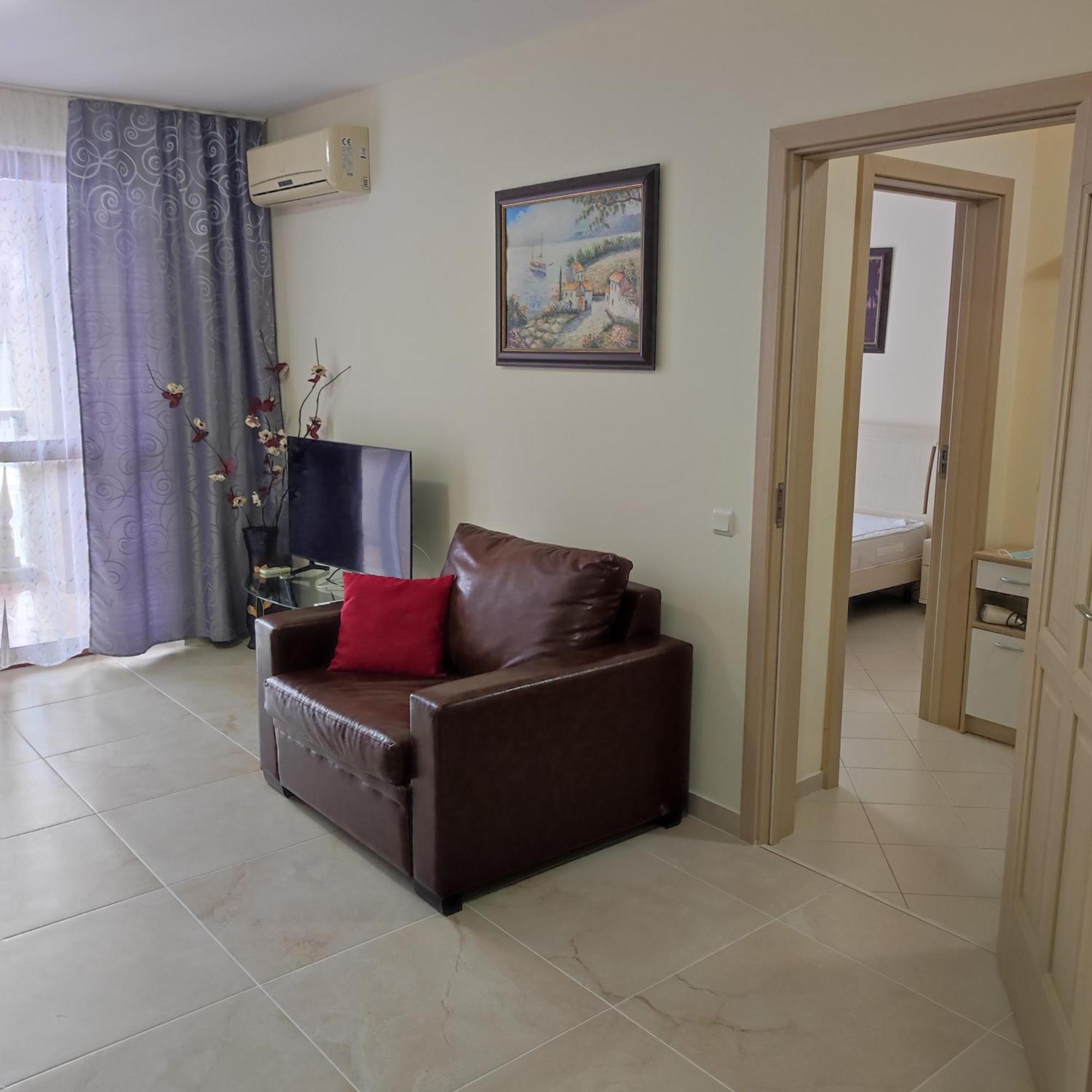 Kalia Apartment Sunny Beach 2-Zimmer+Balkon Top 外观 照片